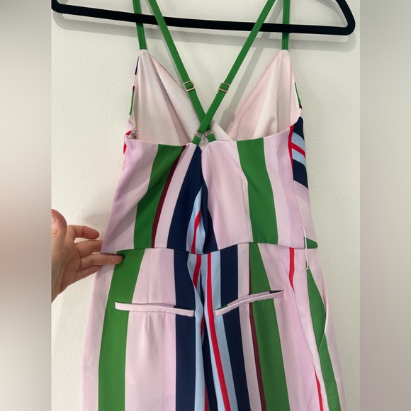 Ted Baker Canbala Bay Honour Jumpsuit Stripe Wide Leg. Size 1 - Picture 9 of 14